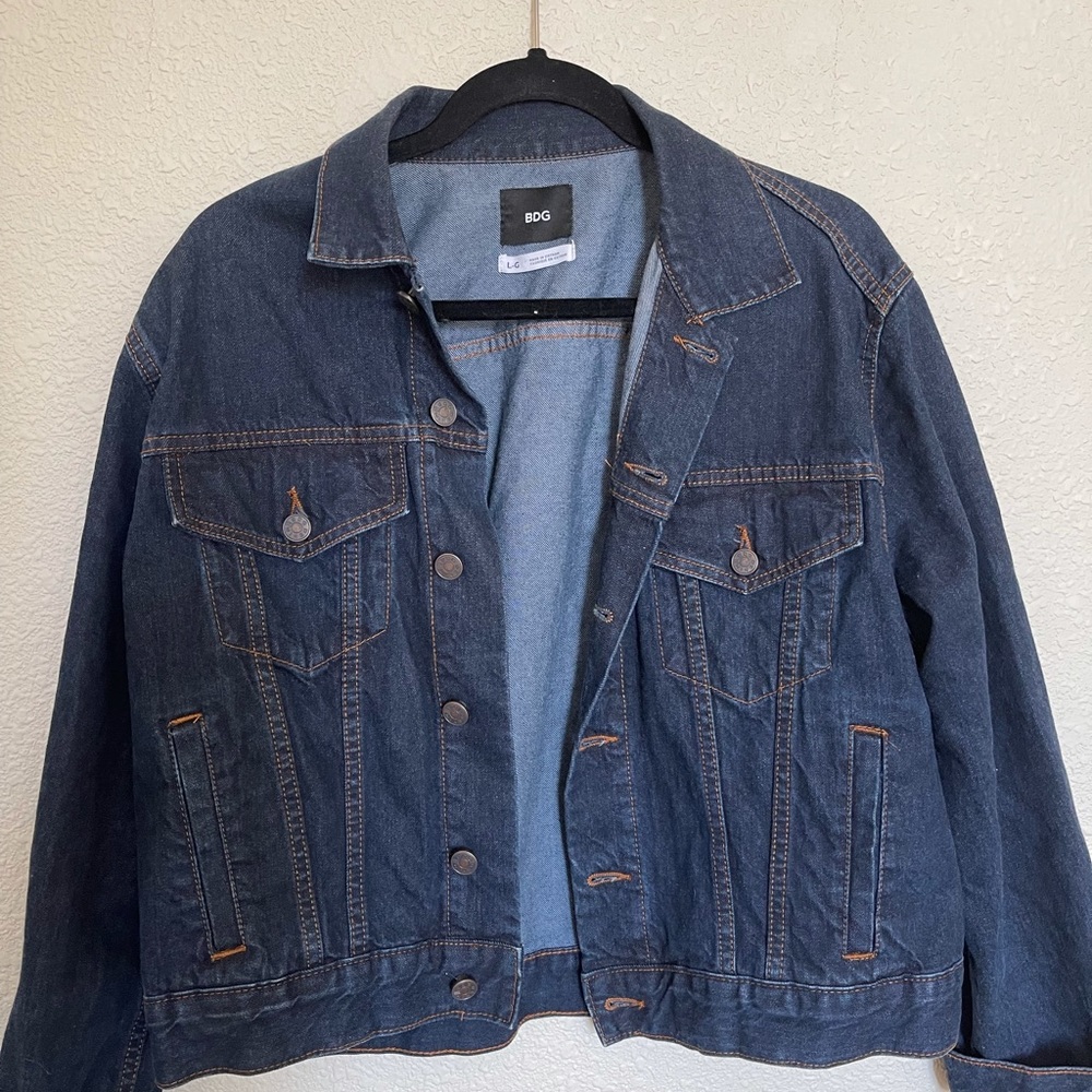 BDG Dark Wash Denim Jacket
